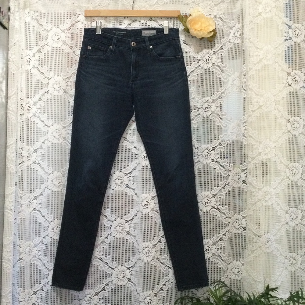 Adriano Goldschmied Farrah High Rise Skinny Jeans Denim Pants Size 26R